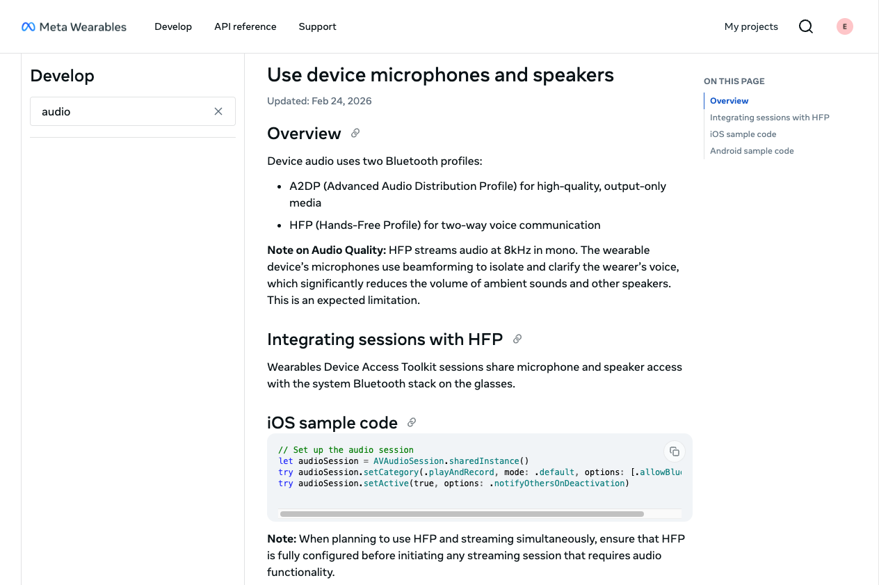 2026-03-12-meta-wearables-ios-microphone-speakers-feb-24-2026