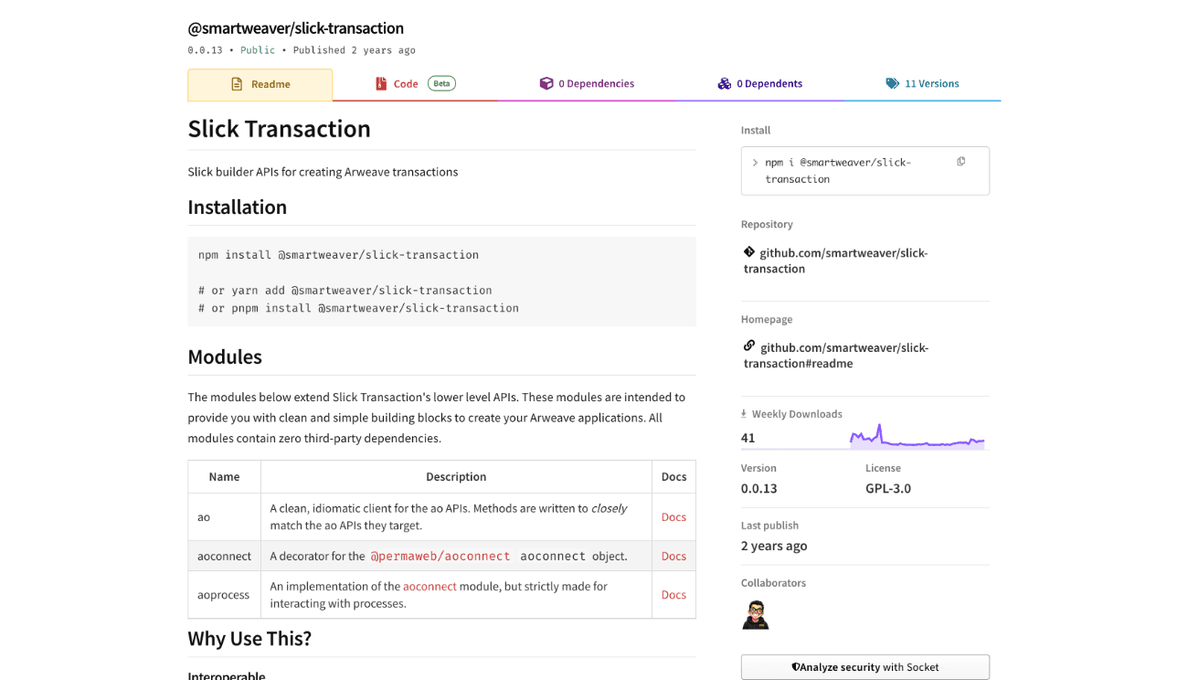 Slick Transaction (Open-Source)